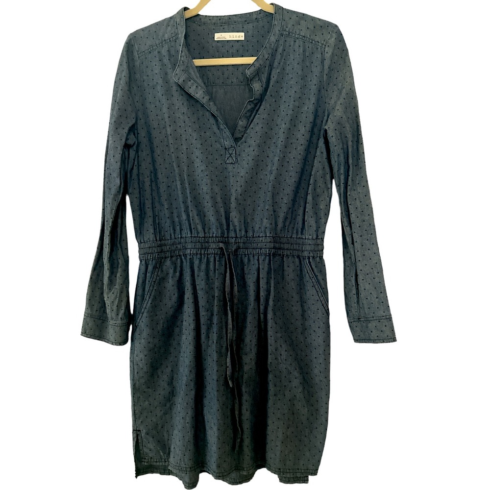Hinge Denim Cotton Dress - size small